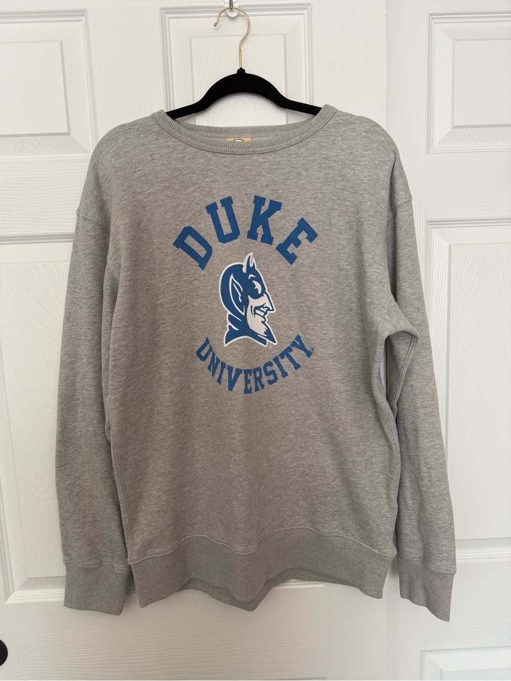 Duke University Gray Crewneck Sweatshirt